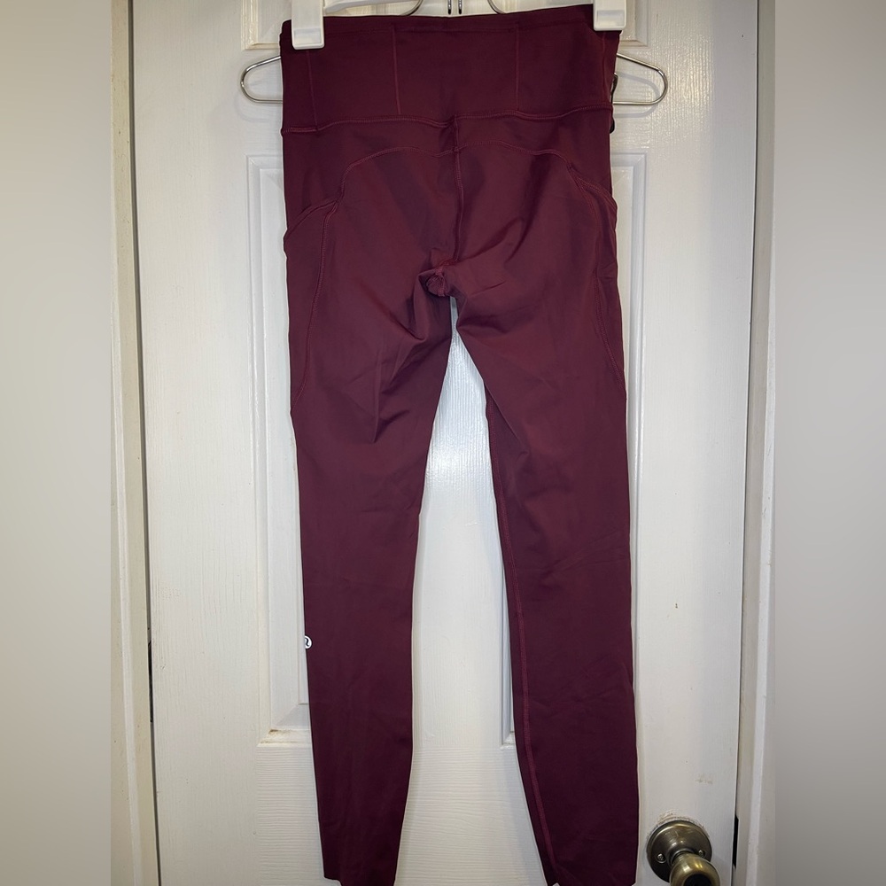Lululemon Fast and Free 25” tight EUC size 4